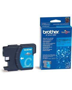 Brother LC1100HYC - Максимален брой копия до 700 страници, Циан