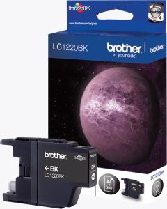 Brother LC1220BK - Капацитет до 300 страници, Черна