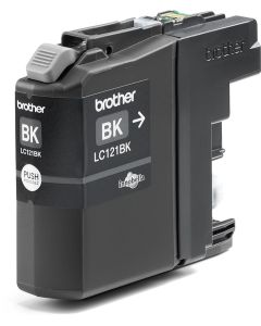 Brother LC121BK с капацитет от 300 страници в съответствие с ISO/IEC 24711