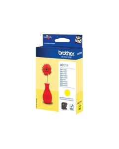 BROTHER LC121Y ink yellow 300pages for DCP-J752DW MFC-J470DW -J870DW