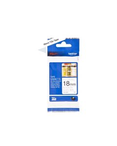 BROTHER P-Touch TZE-N241 black on white 18mm