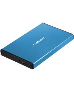 Natec External HDD-SSD Enclosure Rhino Go SATA 2.5" USB 3.0 Blue