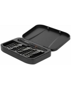 Комплект отвертки DeLock 64066, 23 части, S2, Калъф