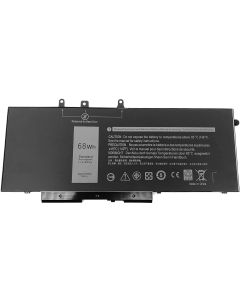 Dell, 4 клетки, 7.4V, 68Wh, Оригинална