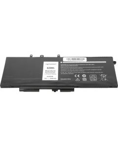 Dell, 4 клетки, 7.6V, 62Wh, Заместител