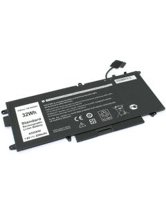 Dell, 4 клетки, 7.6V, 32Wh, Заместител