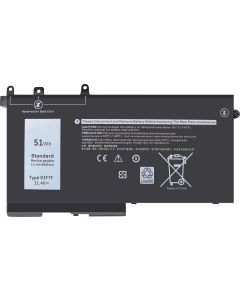 Dell, 3 клетки, 11.4V, 47Wh, Заместител