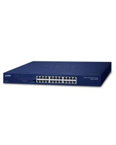 Суич PLANET 24-port GBIT комутатор, fanless, GSW-2401