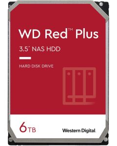 Western Digital Red Plus, 6TB HDD NAS, SATA III, 5640rpm, 3.5"