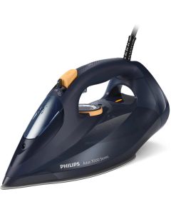 PHILIPS Steam iron series 7000 3000W 55g-min 250g steam boost SteamGlide Elite dark blue