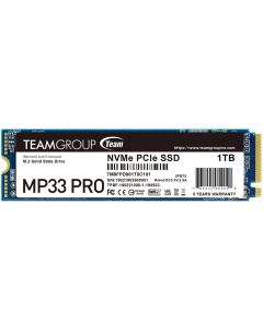 Team Group MP33 PRO, 1ТB SSD, 1x PCI Express 3.0 x4, m.2 2280