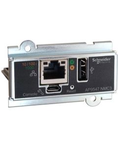 APC Network Management Card 3 UPS Network Management Cards for Easy UPS 3 Series 3-Phase remotely monitor and manage the UPS