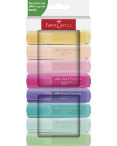 Faber-Castell Текст маркер 1546, пастелен, 8 цвята
