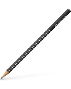 Faber-Castell Молив Jumbo Sparkle, черен
