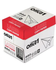 Office 1 Копирна хартия Laser Copy, A4, 80 g-m2, 500 листа, 5 пакета