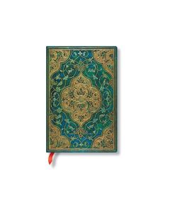 Paperblanks Тефтер Turquoise, Mini, широки редове, мека корица, 104 листа