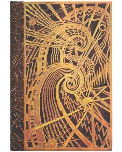 Paperblanks Тефтер The Chain Spiral, Mini, широки редове, твърда корица, 88 листа