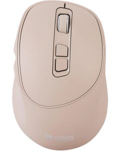 Yenkee YMS 2080BG, безжична, 2400 dpi, USB, 6 бутона, Li-Polymer, кремава