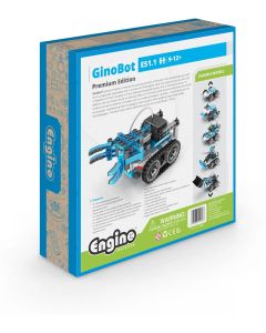Робот Engino Education Ginobot Premium, с презареждащи се батерии
