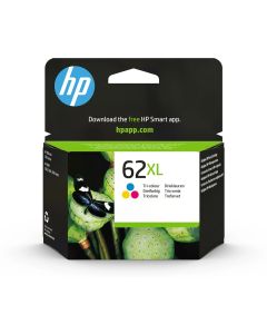 Оригинален патрон HP C2P07AE, No62XL, 415 страници-5%, Color