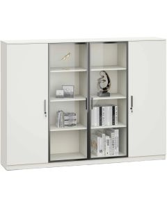 Шкаф RFG Monaco, 2000 х 400 х 1500 mm, ПДЧ, бял