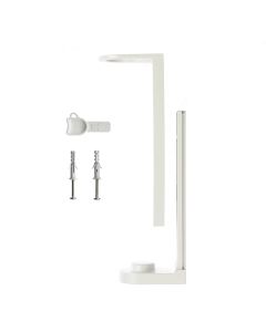 GFL Cosmetics Диспенсър за помпа, ABS пластмаса, бял