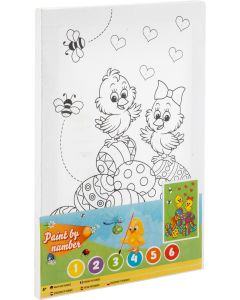 Moxy Платно за оцветяване Пиленца, по номера