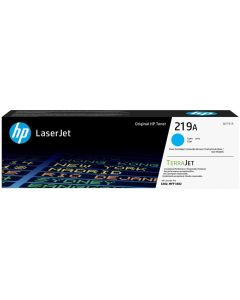 HP 219A LaserJet, оригинална тонер касета, Циан