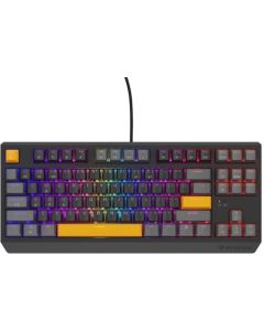 Genesis Thor 230 TKL, геймърска, с кабел, RGB подсветка, механична