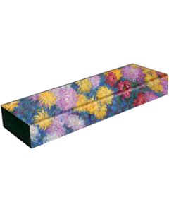 Paperblanks Несесер за бюро Monet Chrysanthemums