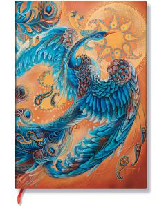 Paperblanks Тефтер Skybird, Mini, широки редове, твърда корица, 88 листа