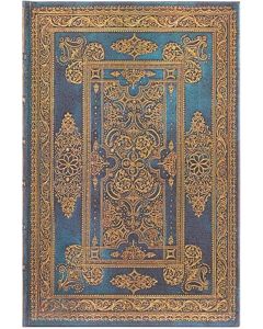 Paperblanks Тефтер Blue Luxe, Mini, широки редове, твърда корица, 88 листа