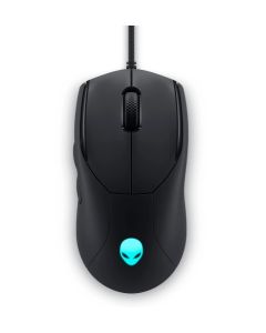 Dell Alienware AW320M, 2м кабел, 19000 dpi, Гейминг, AlienFX RGB, Черен