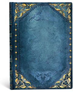 Paperblanks Тефтер Peacock Punk, Midi, широки редове, твърда корица, 72 листа