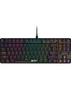 Геймърска Canyon Cometstrike TKL GK-50, с кабел, RGB подсветка, механични клавиши