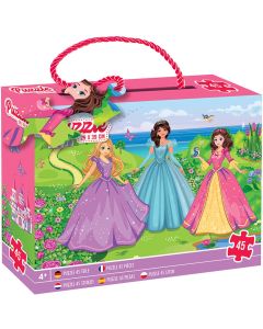 Moxy Пъзел за момичета Принцеса, 39 х 29 cm, 45 части