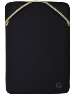 HP Protective Reversible 14inch Black-Gold Laptop Sleeve