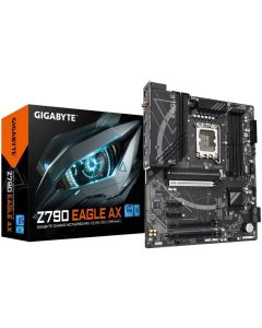 GIGABYTE Z790 EAGLE AX, LGA1700, 4x DDR5, 2500 Mb/s, 802.11ax, ВТ 5.3, ATX