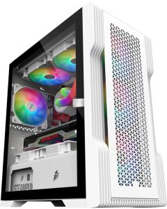 1stPlayer кутия Case mATX - TRILOBITE T3 Mesh White