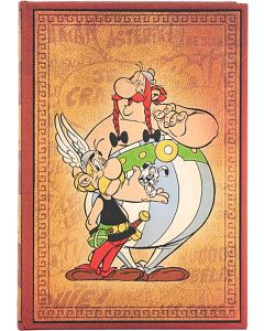 Paperblanks Тефтер Asterix Obelix, Midi, широки редове, твърда корица, 72 листа