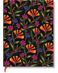 Paperblanks Тефтер Wild Flowers, Ultra, широки редове, мека корица, 88 листа
