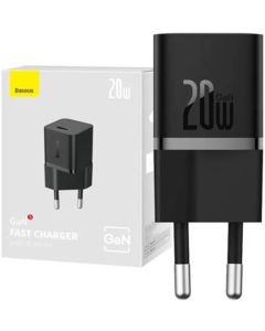 Зарядно устройство Baseus GaN5 20W мини USB-C, 20W CCGN050101 - черно