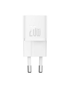 Зарядно устройство Baseus GaN5 20W мини USB-C, 20W CCGN050102 - бяло