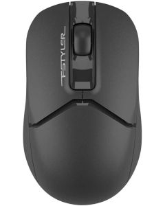A4Tech FG12 Fstyler, Безжична, 1200 dpi, бутони 3, 125 Hz, 2.4 GHz, Черен