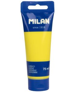 Milan Акрилна боя, жълта, 75 ml