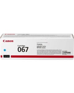 Оригинална тонер касета Canon CRG-067, MF65x-LBP63x, 1250 страници-5%, Cyan