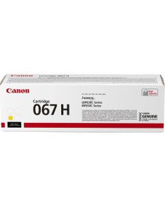 Оригинална тонер касета Canon CRG-067, MF65x-LBP63x, 1250 страници-5%, Yellow