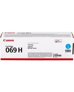 Оригинална тонер касета Canon CRG-069H MF75x-LBP673, 5500 страници-5%, Cyan