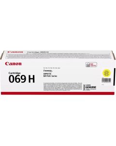 Оригинална тонер касета Canon CRG-069H MF75x-LBP673, 5500 страници-5%, Yellow