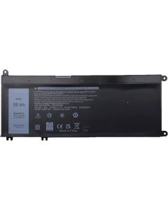 Батерия за лаптопи Dell, 3 клетки, 15.2V, 55Wh, Заместител